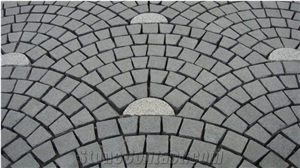 Granite Mesh Cobblestone Pavers Wholesale For Driveways