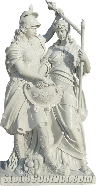 High Quality Hand Carved Natural Marble Statue