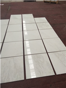 High Quality White Thassos Marble Flooring Tile & Wall Tile