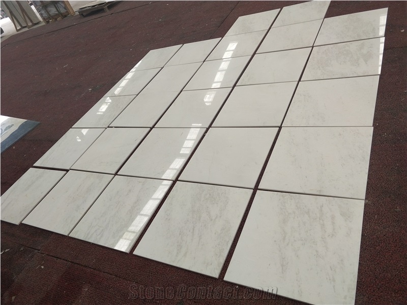 High Quality White Thassos Marble Flooring Tile & Wall Tile