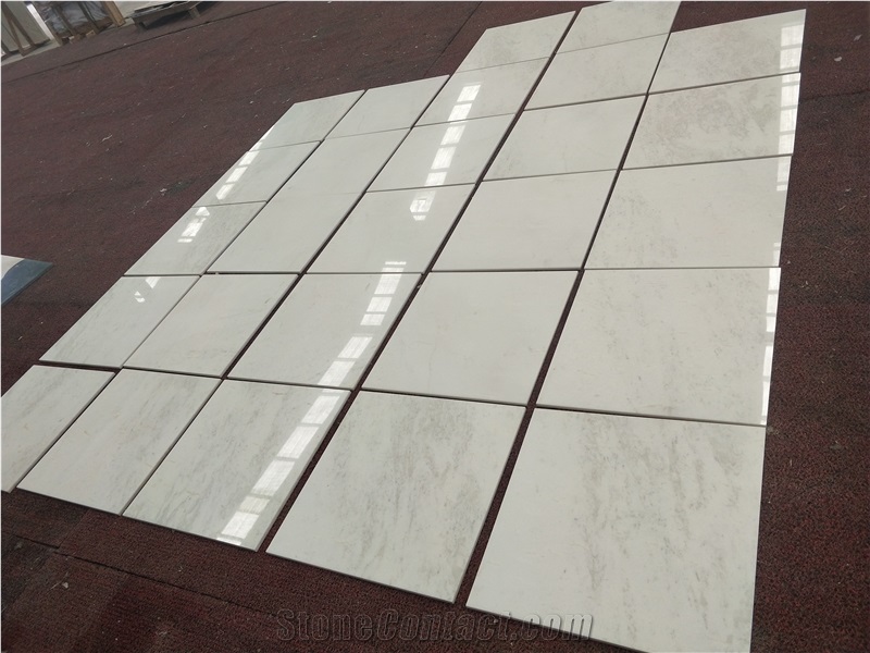 High Quality White Thassos Marble Flooring Tile & Wall Tile