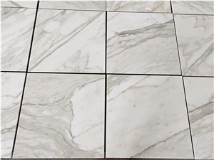 Italia Calacatta Oro Borghini Gold Marble Flooring Tile