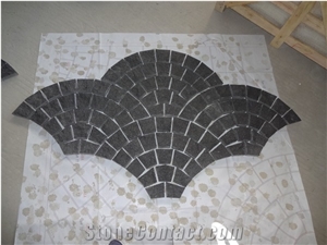 Landscape Chinese Granite Cobble Stone Pavers