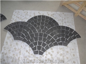 Landscape Chinese Granite Cobble Stone Pavers