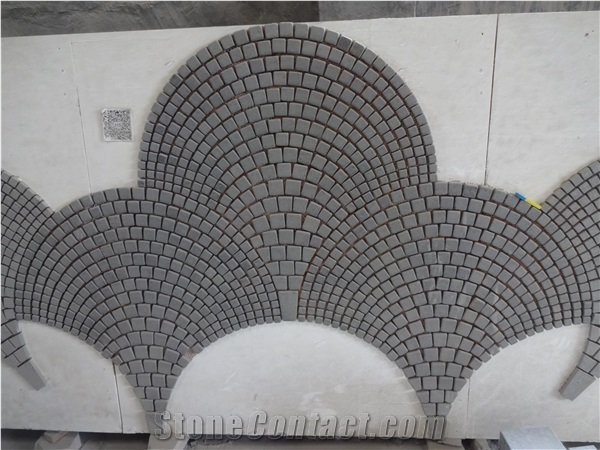 Landscape Chinese Granite Cobble Stone Pavers