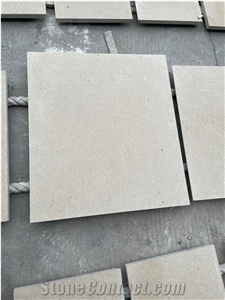Luxury Private Villa Exterior Wall Cladding Beige Limestone