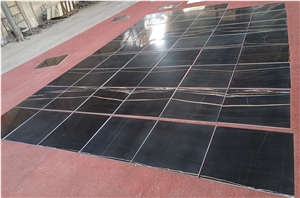 Nero St Laurent Marble Flooring Tile, Gold And Black Marble Nero St Laurent Marble Flooring Tile, Gold And Black Marble