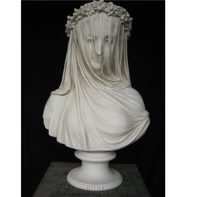 Polished Sichuan White Marble Human Sculpture Buddha