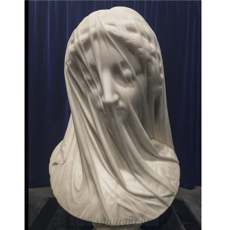Polished Sichuan White Marble Human Sculpture Buddha