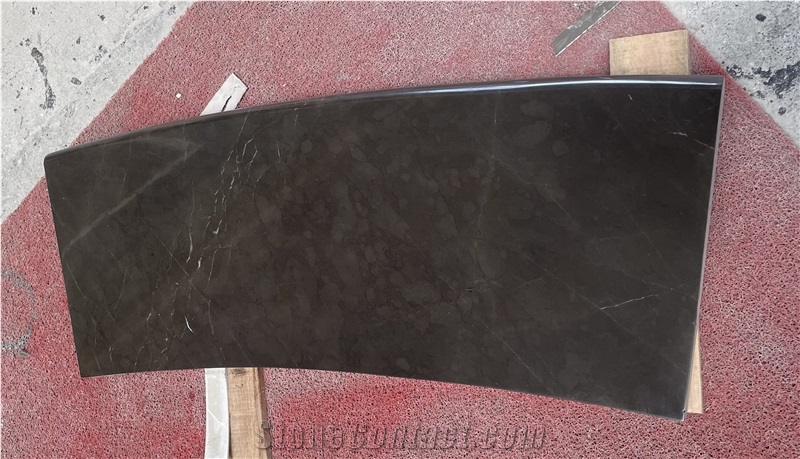Saint Laurent Black Gold Sahara Noir Aziza Marble Bar Top