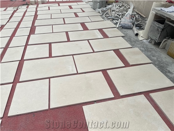 Sandblasted Portugal Limestone Wall Cladding