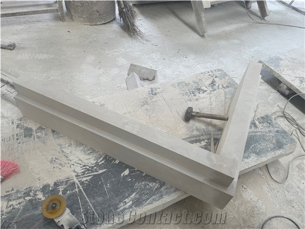 Sandblasted Portugal Limestone Wall Cladding