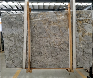 Versace Gold Grey Marble Rough Slabs