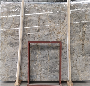 Versace Gold Grey Marble Rough Slabs