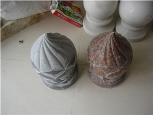 Volakas White Marble Interior Hollow Column Base Design
