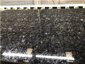 Volga Blue Granite Slabs & Tiles, Ukraine Blue Granite