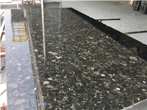 Volga Blue Granite Slabs & Tiles, Ukraine Blue Granite