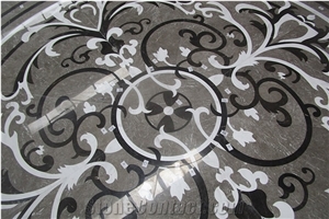 Wholesales Marble Medallion Waterjet Custom Floor Medallion