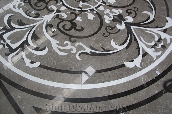 Wholesales Marble Medallion Waterjet Custom Floor Medallion