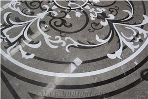 Wholesales Marble Medallion Waterjet Custom Floor Medallion