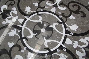 Wholesales Marble Medallion Waterjet Custom Floor Medallion