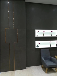 Apple Grey Sandstone Interior Honed Wall Cladding Tiles