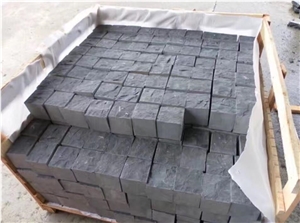 Good Quality Viet Nam Black Granite Used For Paver & Cobbles