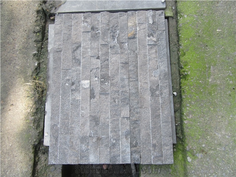 China Bluestone Limestone Thin Stone Veneer Ledge Fieldstone