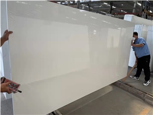 Pure White Quartz Slabs Cuarzo Blanco Puro