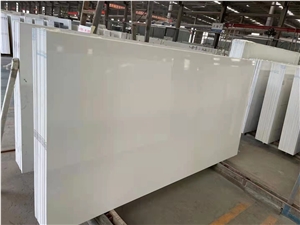 Pure White Quartz Slabs Cuarzo Blanco Puro