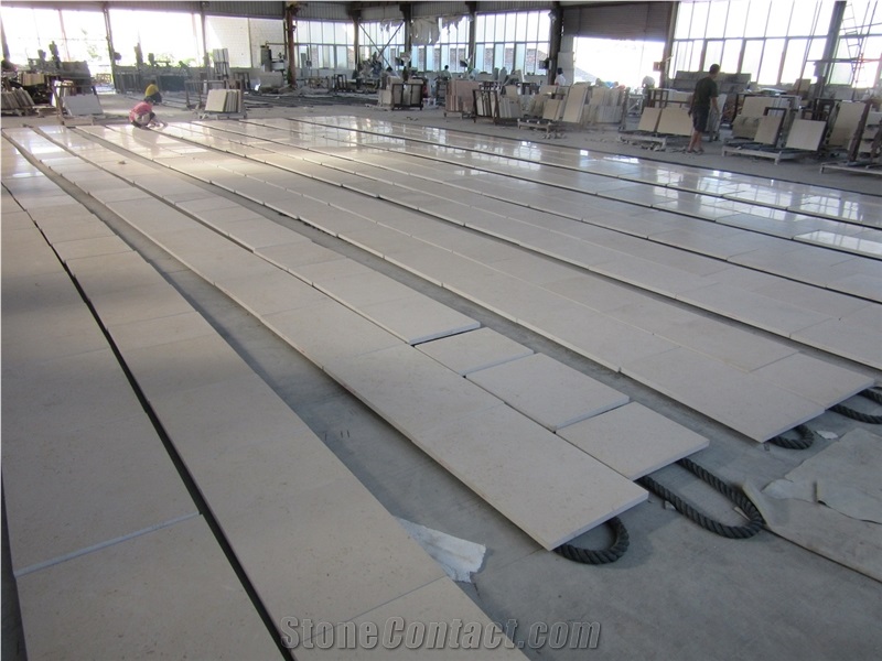 Beige Marble Jura Beige Limestone Wall Cladding Tiles