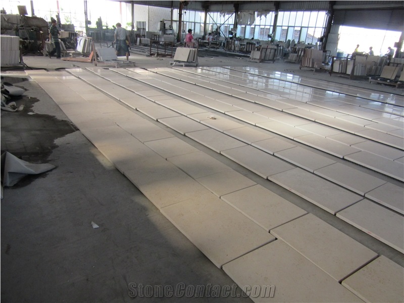 Beige Marble Jura Beige Limestone Wall Cladding Tiles