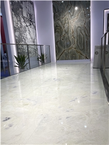China Moon River Blue And Green Marble Big Slabs And Tiles