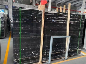 Chinese Black And White Marble Silver Dragon Polished Slabs Chinese Black And White Marble Silver Dragon Polished Slabs