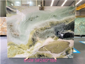 Chinese Green Marble Slabs Dreaming Green Wizard Of Oz Verde