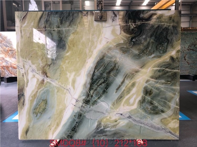 Chinese Green Marble Slabs Dreaming Green Wizard Of Oz Verde