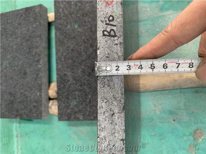 Commercial Use Black Pearl Granite Tiles For Hotel Project