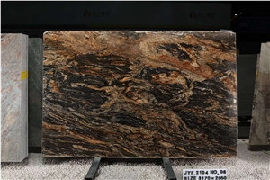 Gold Galaxy Cosmic Gold Granite Slabs Black Taurus Slabs