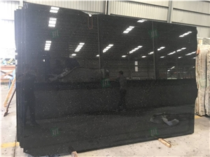 Good Price Factory Directly Black Galaxy Granite Big Slabs Good Price Factory Directly Black Galaxy Granite Big Slabs