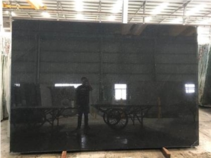 Good Price Factory Directly Black Galaxy Granite Big Slabs