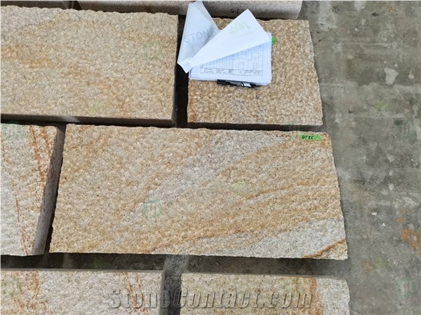 Natural External Yellow G682 Granite Flooring Tiles