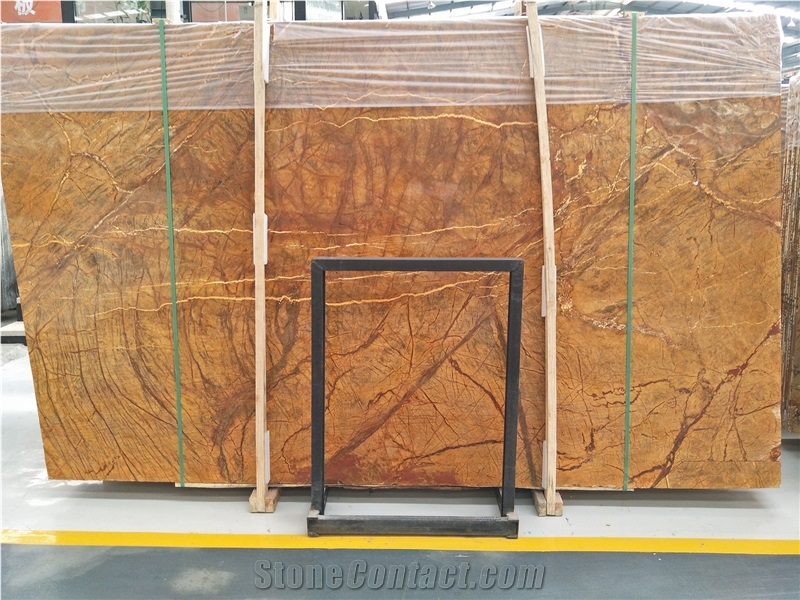 Tropical Rainforest Marble Bidasar Brown Marble Slab & Tile