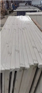 Calacatta White Customized Quartz Stone Countertops