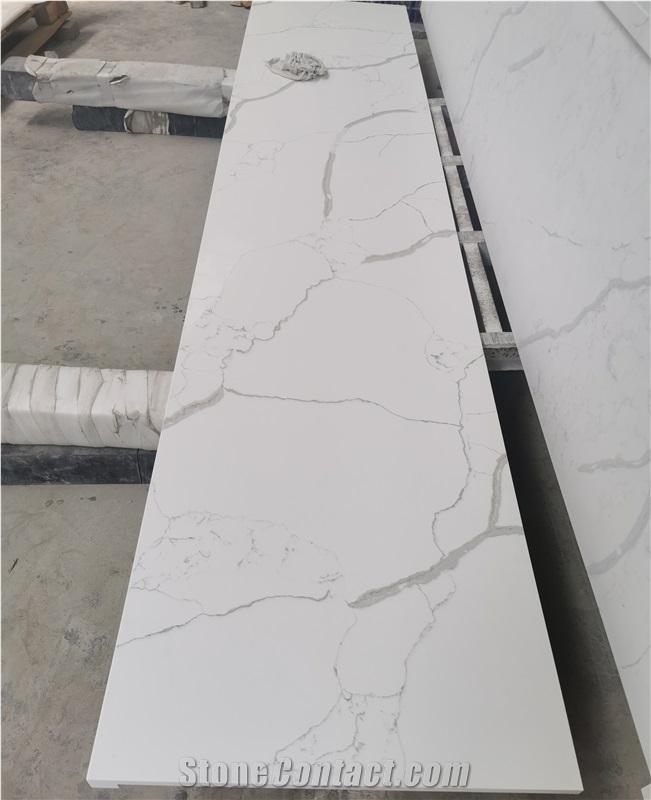 Customized Quartz Stone Kitchen Countertops