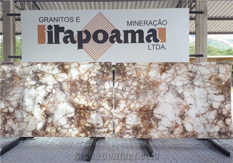 Citrino Crystal Quartzite Slabs