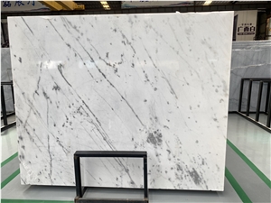 China Carrara White Marble,Guangxi White Marble Slab