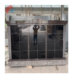 Custom Design Niche Granite Columbarium For Cemetery