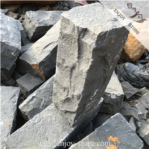 All Natural Split Sesame Grey/G654 Granite /Pillar