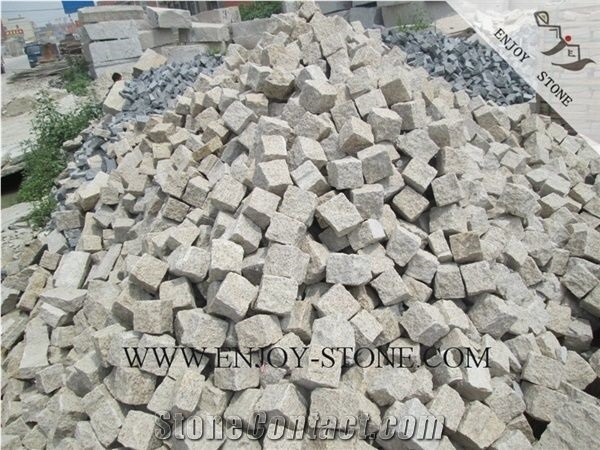 Cobble G682 Golden Yellow/ Rustic Yellow/ Natural Split Cube