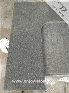 Flamed Bullnose Look/Sesame Grey /G654 Granite /Padang Dark Grey